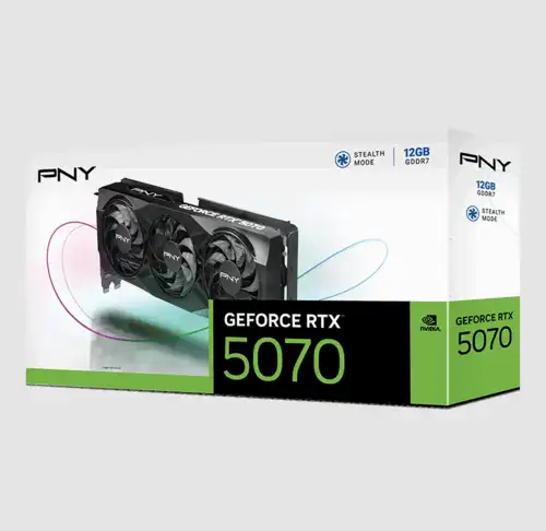 כרטיס מסך PNY GeForce RTX 5070  12GB