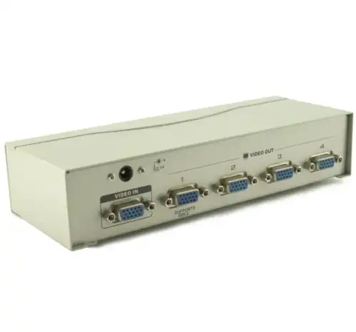 וידאו ספליטר VGA  4 PORT