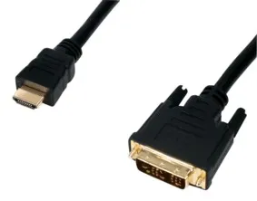 כבל מסך - HDMI ל DVI - אורך : 10 מטר