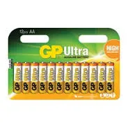 סוללותGP/TOSHIBA /VARTA אלקליין AA במארז גדול 10/12 יחידות