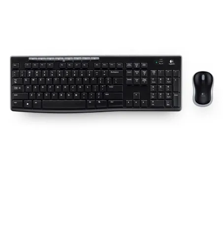 סט מקלדת + עכבר אלחוטי LOGITECH MK270