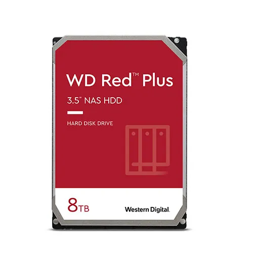 דיסק קשיח 8TB SATA 6Gb/s Intelli Power 64MB WD Red
