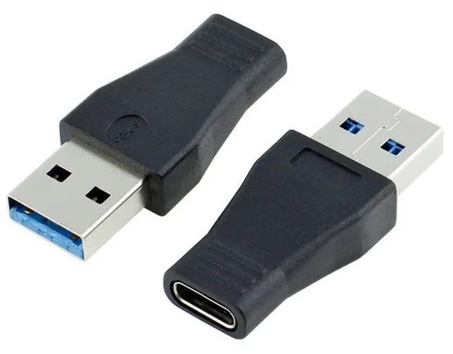 מתאם מ USB 3.0 זכר ל USB TYPE-C נקבה