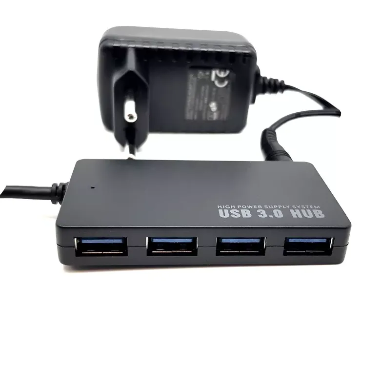 מפצל - יו אס בי GOLD TOUCH - 4PORT USB  3.0 עם ספק כח
