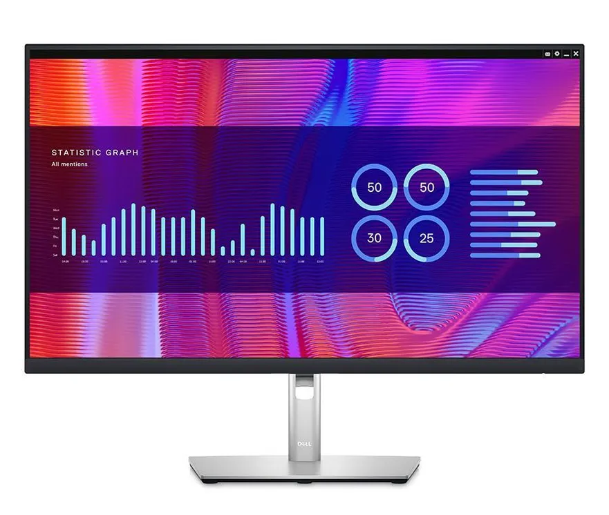 מסך מקצועי 2K Dell 27 Monitor - P2725DE  90W