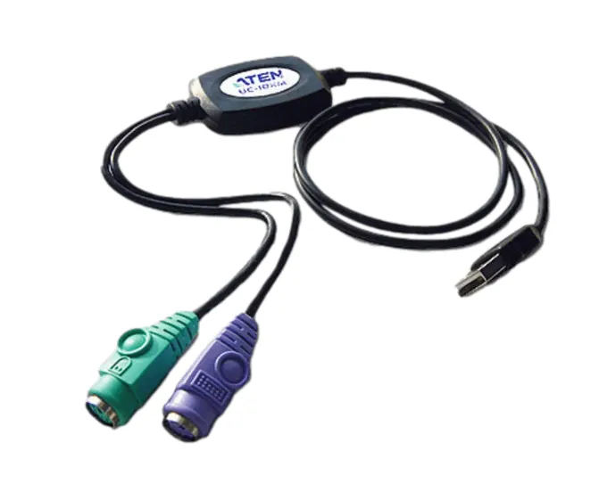 מתאם PS/2-to-USB Converter (90cm) - UC10KM ATEN