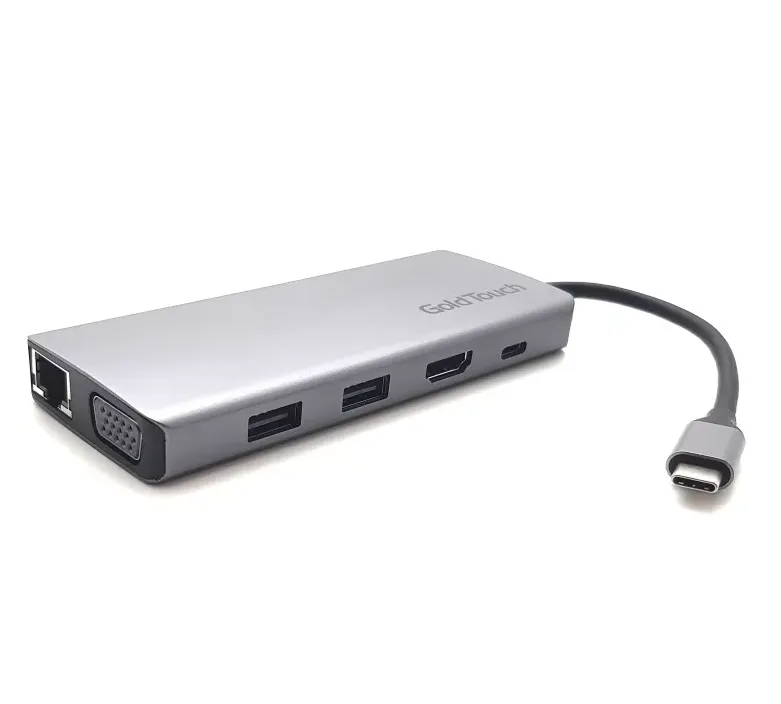 תחנת עגינה מיני HDMI+SD+LAN+VGA TYPEC  SU-C13