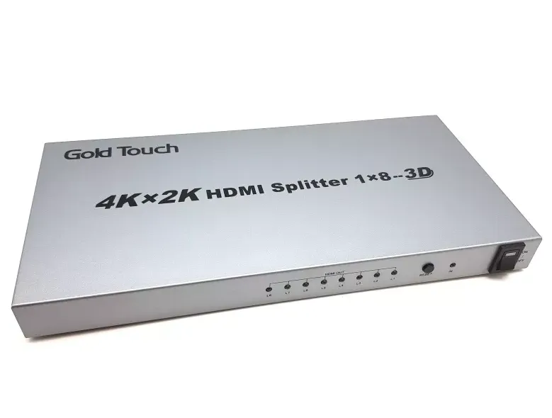 וידאו ספליטר 8 יציאות HDMI HDMI-4K-S8