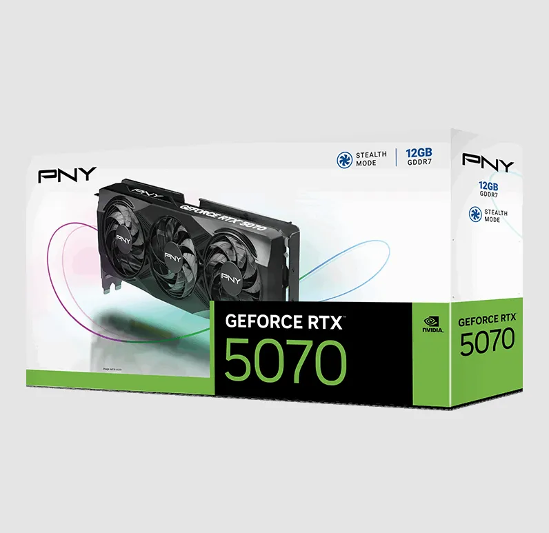 כרטיס מסך PNY GeForce RTX 5070  12GB