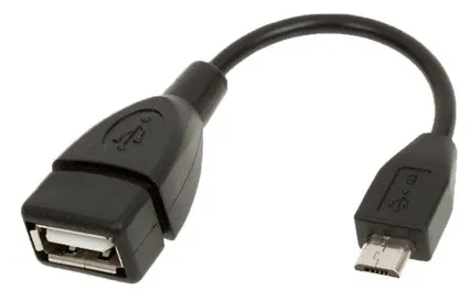 מתאם USB MICRO MALE TO OTG USB FEMALE