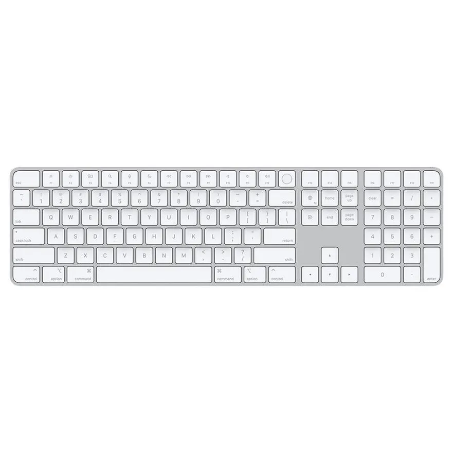 מקלדת MXK73HB/A Magic Keyboard with Touch ID & Numeric Silicon