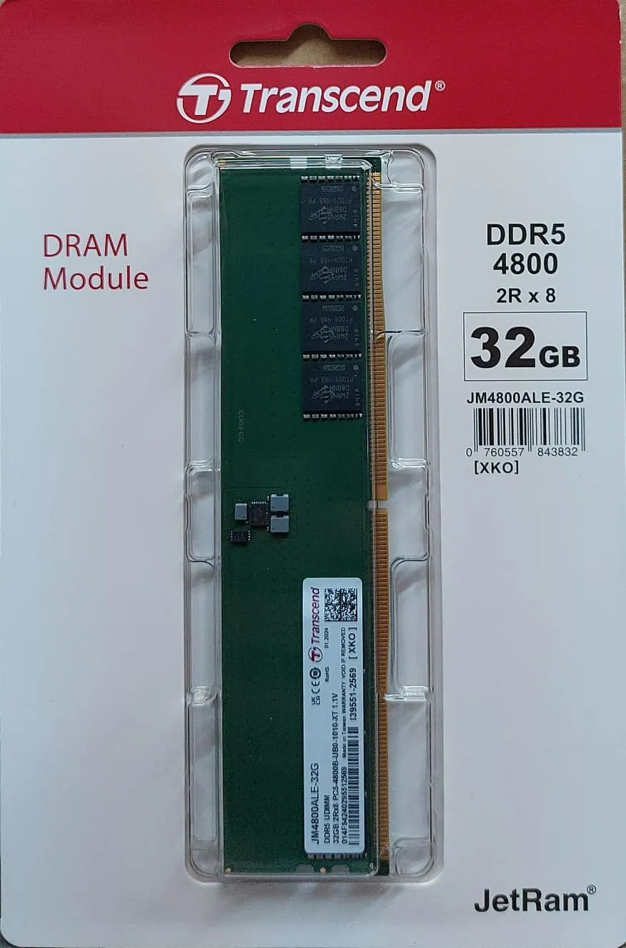 זכרון למחשב נייח 32GB DDR5