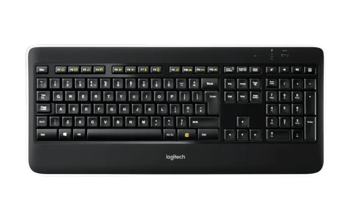 מקלדת אלחוטית מוארת  LOGITECH ILLUMINATED KEYBOARD K800