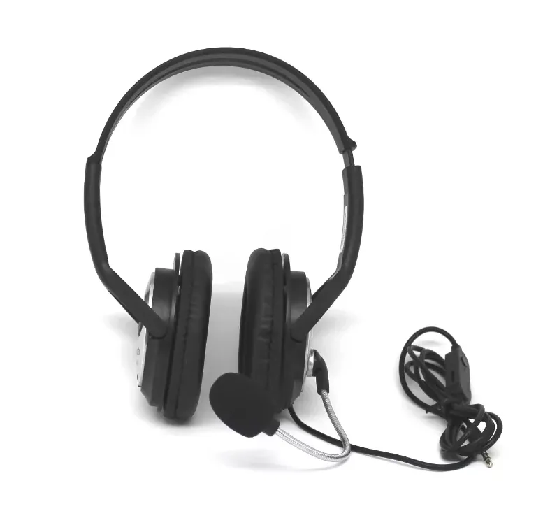 אוזניות איכותיות+ מיק GOLD TOUCH דגם HYG-810 חיבור PL לנייד/ מחשב