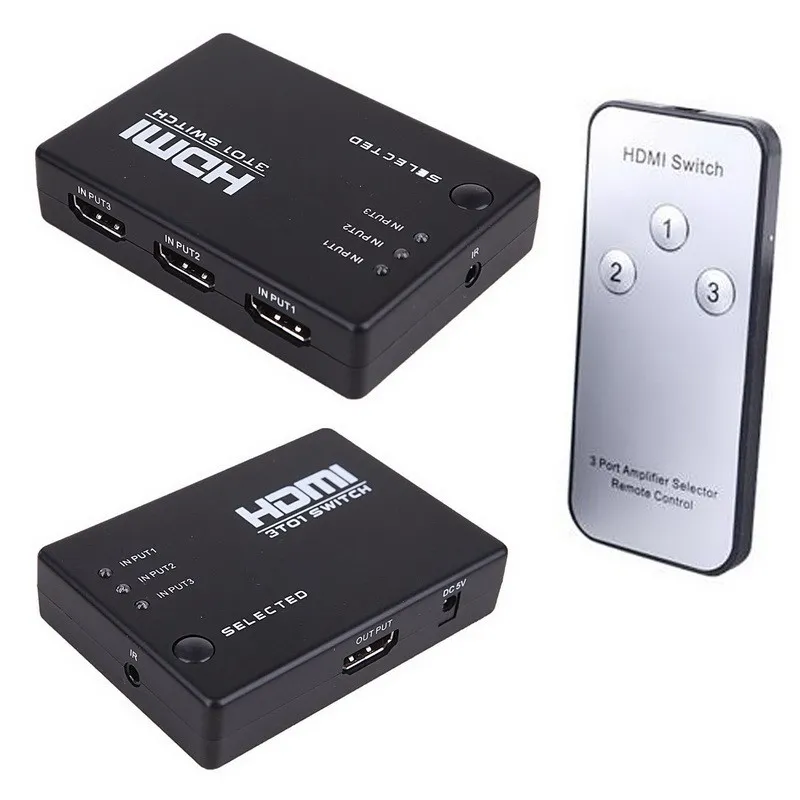 בורר HDMI X 3 סוויצ'ר SWITCHER HDMI 3 TO 1