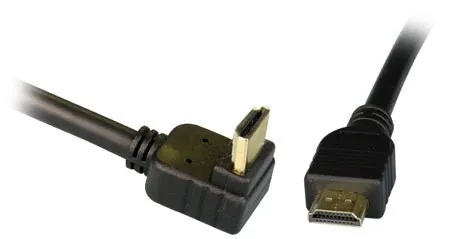כבל מסך זוויתי HDMI2  אורך : 2 מטר זויתי