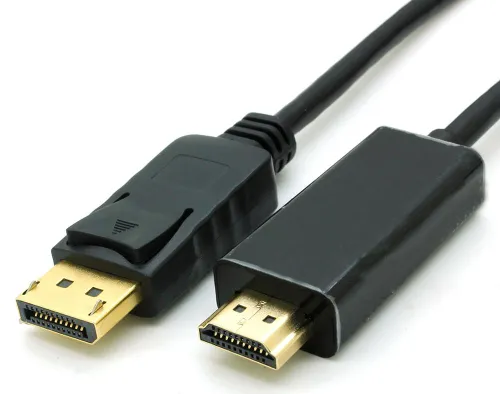 כבל אקטיבי 1.8 מטר HDMI MALE TO DISPLAYPORT MALE