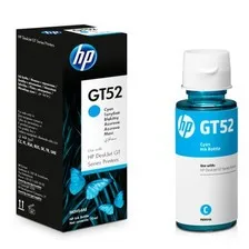דיו מקורי HP GT52 בקבוק מילוי צהוב/ציאן/מג'נטה ל HP 614