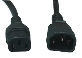 מאריך מתח קומקום / מחשב באורך : 3 מטר