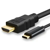 כבל 1.8 מטר  TYPE-C ל   HDMI / DVI / DP /  VGA