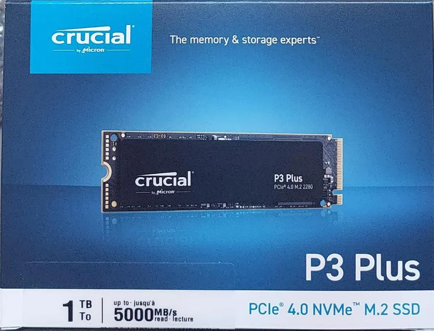 דיסק LEXAR SSD 1TB CRUCIAL M.2