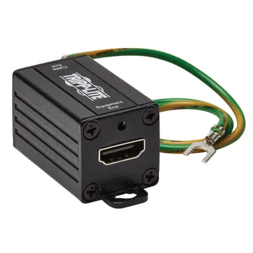 מגן מתח TRIPPLITE In-Line HDMI Surge Protector - 4K, HDCP, Metal Case, IEC Compliant, TAA