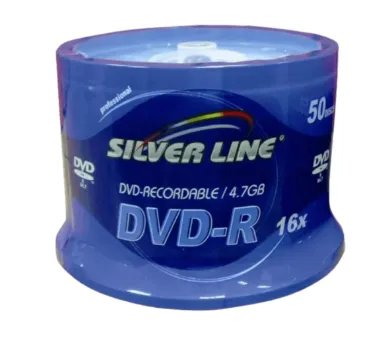 דיסק די וי די   DVD-R  חבילה ל 50 יחידות