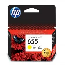 דיו HP 655 Yellow Ink