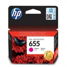 דיו HP 655 Magenta Ink אדום