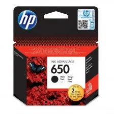 דיו מקורי HP 650 שחור למדפסת 3515/2645