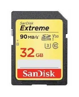 זכרון Extreme SDHC Card 32GB 100MB/s V30 UHS-I U3
