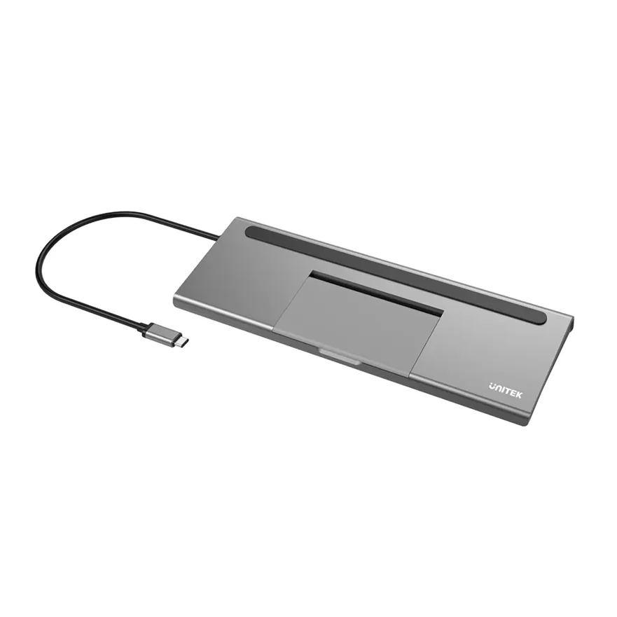 תחנת עגינה אוניברסלית TYPE C +HDMI + USB 3.0   UNITEK D1022A