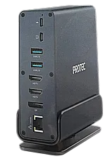 תחנת עגינה PROTEC TRIPLAY USB C DOCKING STATION DM301