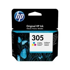 דיו צבעוני מקורי HP 305 למדפסת 2710 / 4100 מקט 3YM60AE