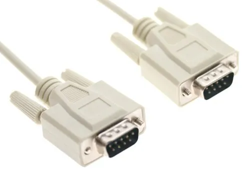 כבל  RS232 9PIN COM זכר /זכר אורך : 3מטר