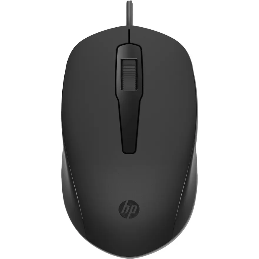 עכבר אופטי HP חוטי  דגם HP 125