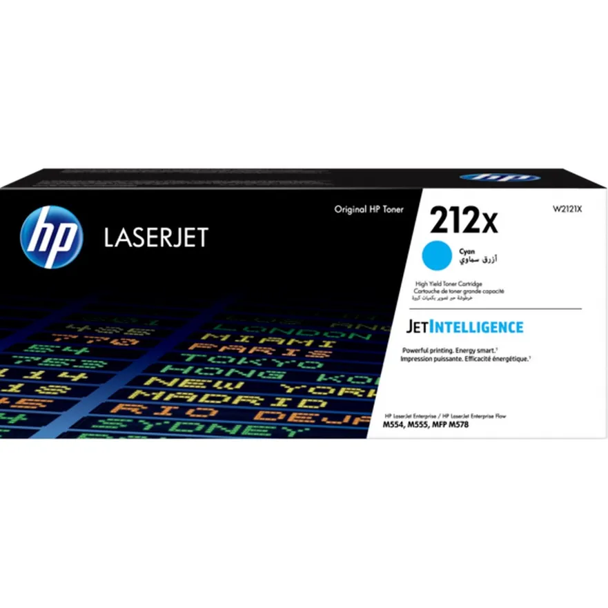 טונר מקורי צבעוני כחול HP 212X Cyn Original