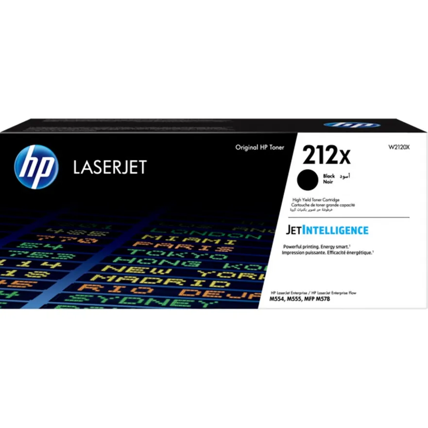 טונר מקורי שחור HP 212X Blk Original LaserJet Toner Crtg