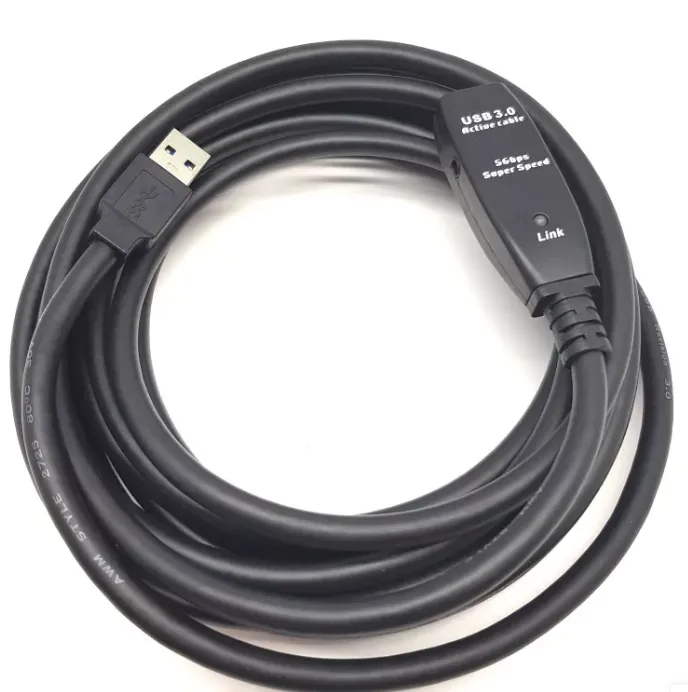 מאריך מוגבר USB3 10M מוגבר GOLD