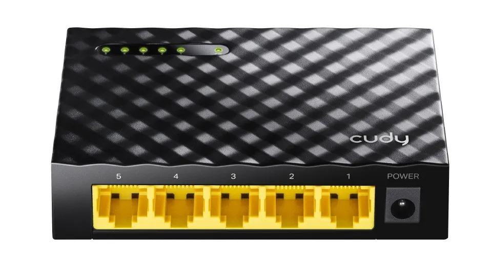 סוויץ 5 פורטים 10/100/1000 CUDY GS105D-IL