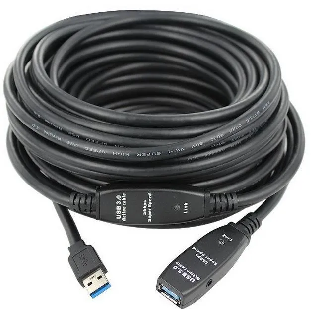 מאריך מוגבר USB3 15M מוגבר