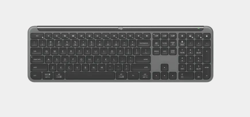 מקלדת אלחוטית Signature Slim Wireless Keyboard K950