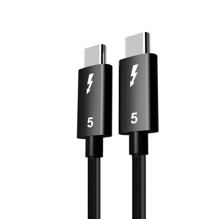 כבל  1M THUNDERBOLT 5.0 80/120Gbps 16K@60HZ  240W