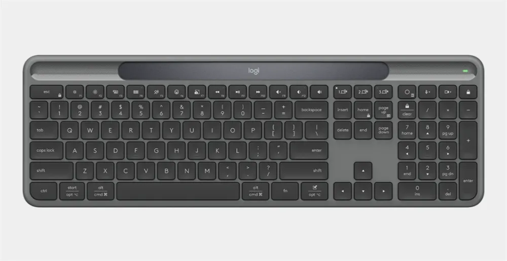 מקלדת אלחוטית סולרית Logitech K980 Signature Slim Solar