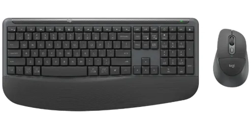 סט מקלדת + עכבר אלחוטי LOGITECH Comfort Plus MK880